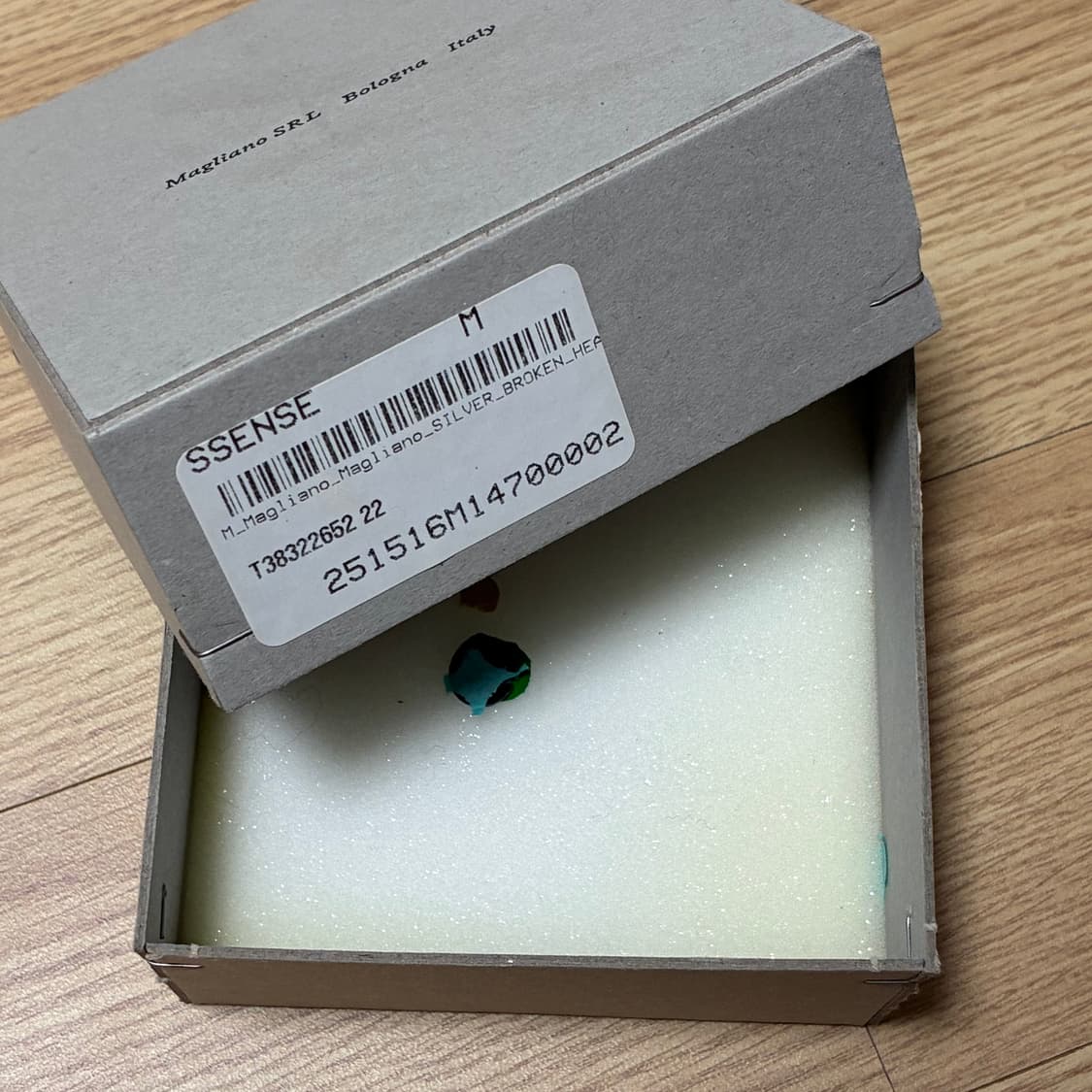 마리아노 브로큰 하트 실버 링 L size 상품이미지5