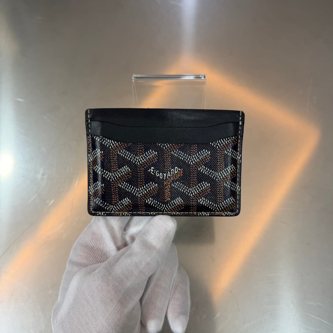 [리오브전포점] 고야드 생쉴피스 카드 홀더 네이비 상품이미지3