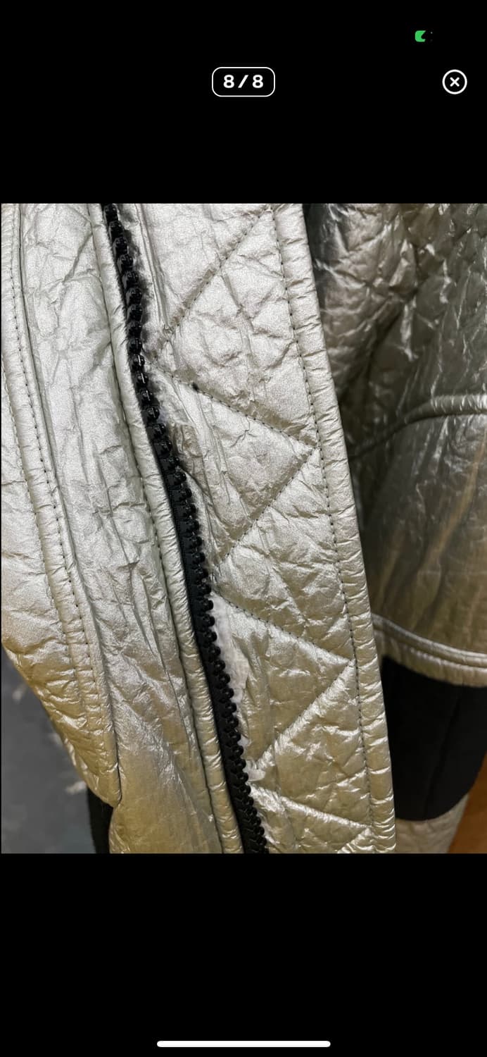 나이키 조던 23 엔지니어드 MA-1 메탈릭 실버 항공자켓 A2858 상품이미지8