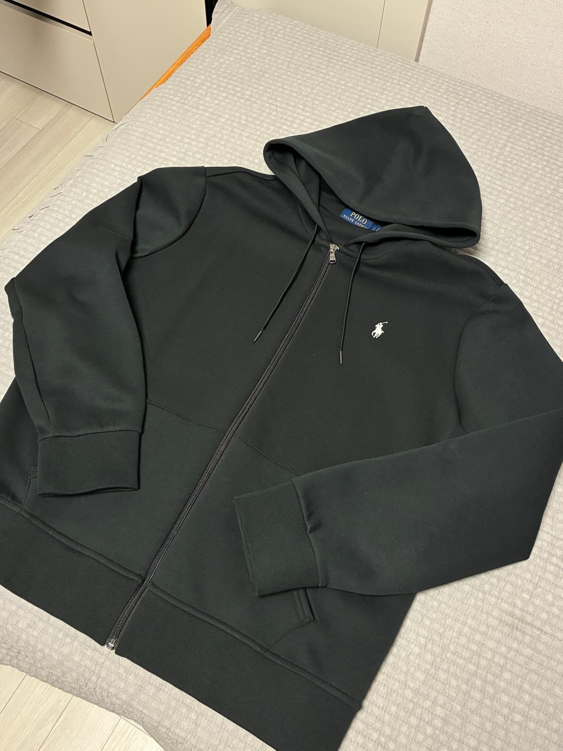 [L] 폴로랄프로렌 후드집업 블랙 상품이미지1