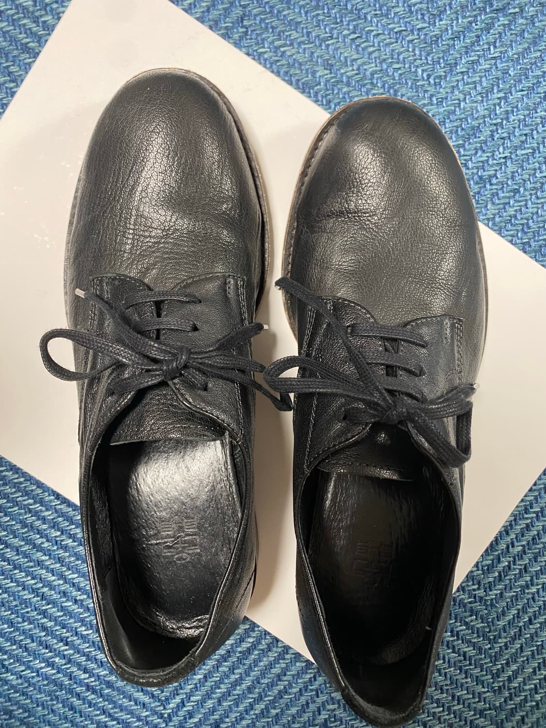 [2] 폴리테루 더비슈즈 브라운솔 상품이미지1