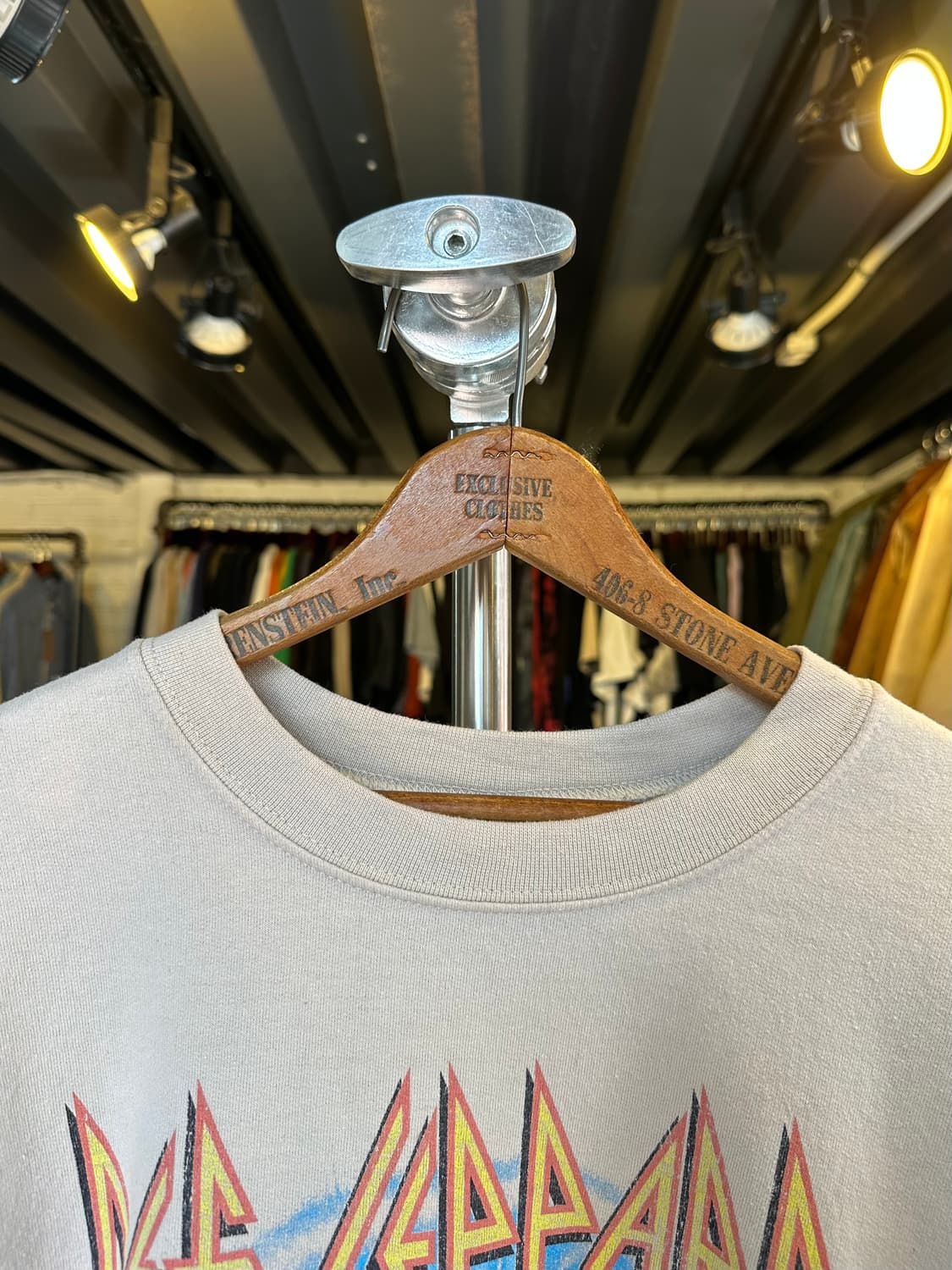 데프 레퍼드 락밴드 프린팅 스웻셔츠 상품이미지2