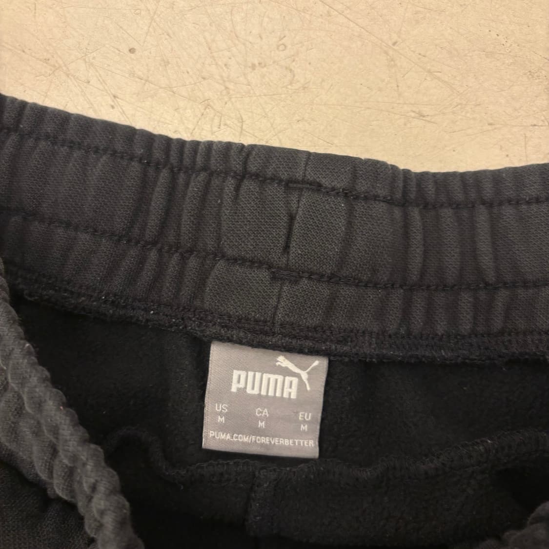 푸마 카고 블랙 조거 팬츠 상품이미지3