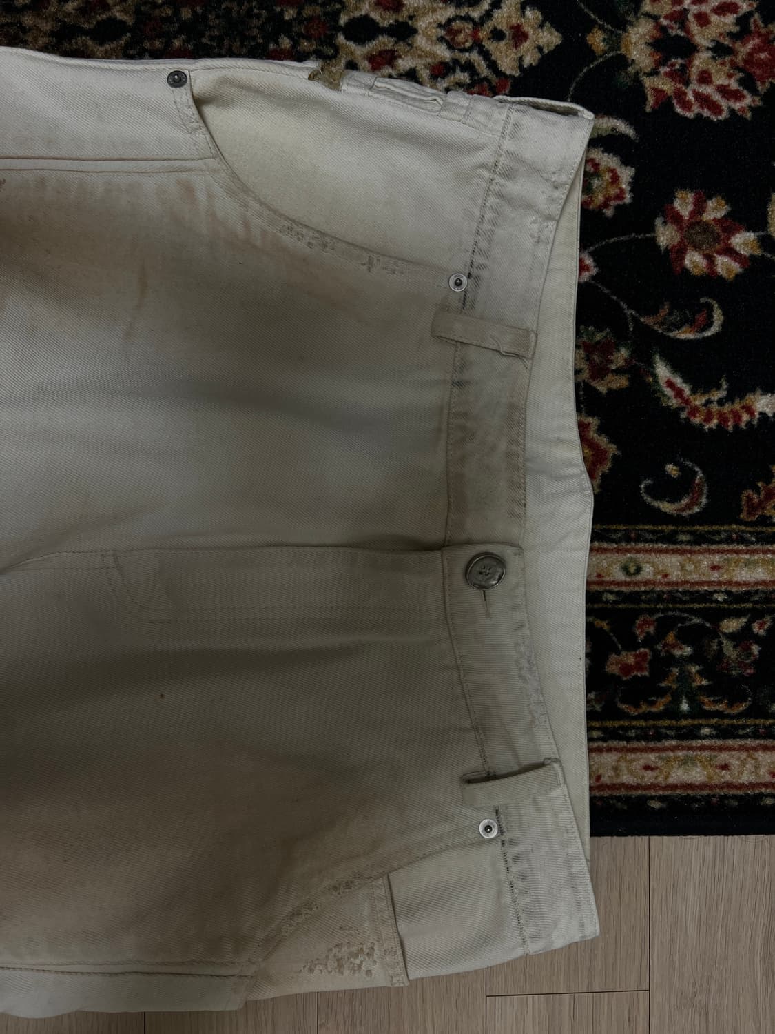 [2] xilm EP.3 SYNOPSIS 01 TROUSERS IVORY 상품이미지2