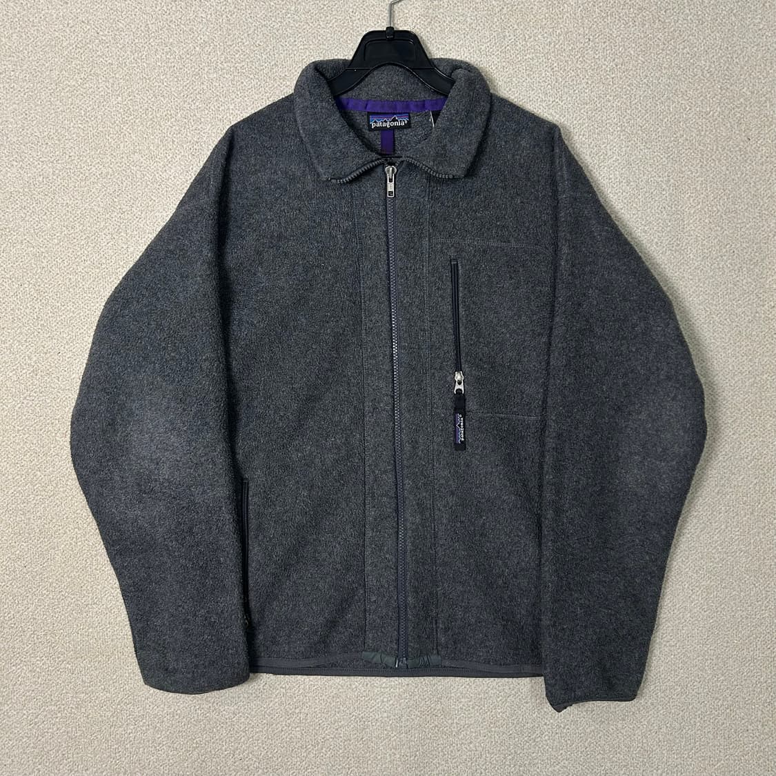 (S) 90s 파타고니아 회색 플리스 집업 상품이미지1