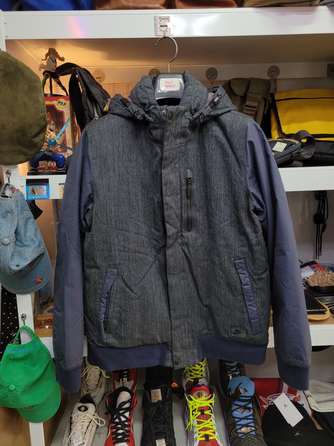 나이키 후드 구스 다운 패딩 점퍼 상품이미지1