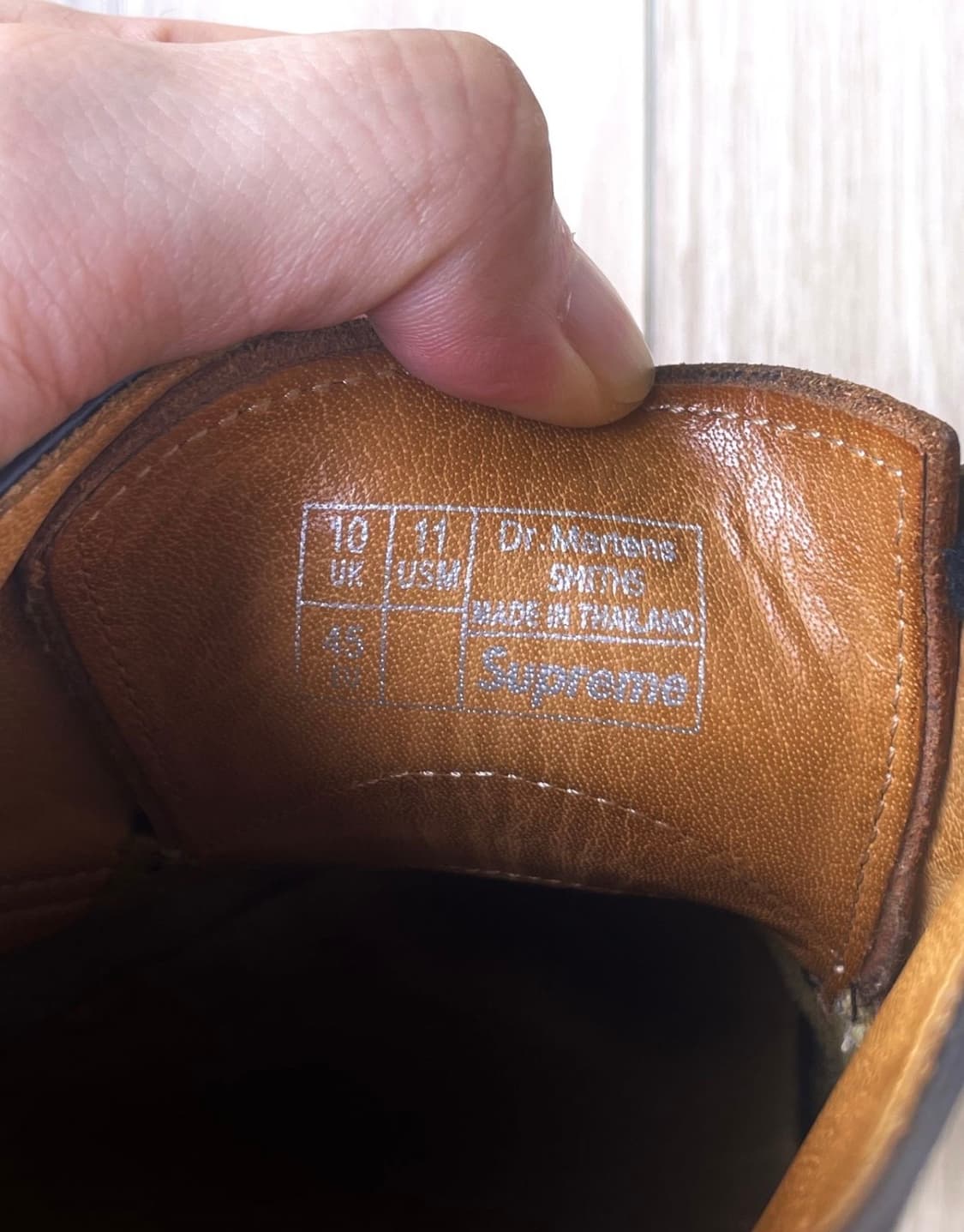 닥터마틴x슈프림 290size 상품이미지3