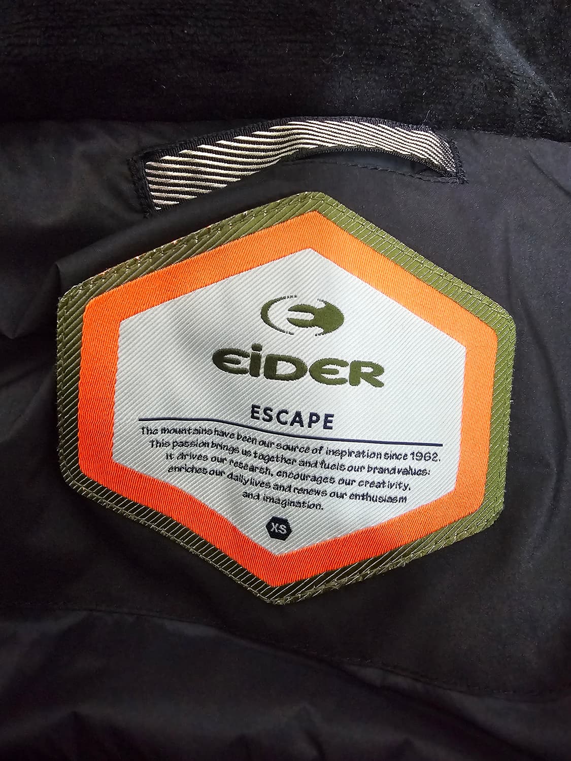 아이더 여성 덕다운롱패딩 XS 오버핏 상품이미지3