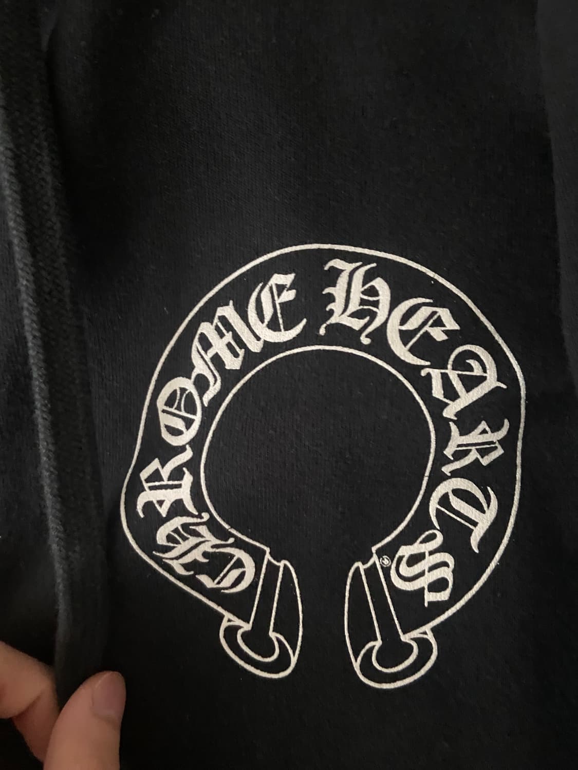 크롬하츠 홀스슈 플로랄 플리스 후드집업 사이즈 L (신세계 국문택) 상품이미지3