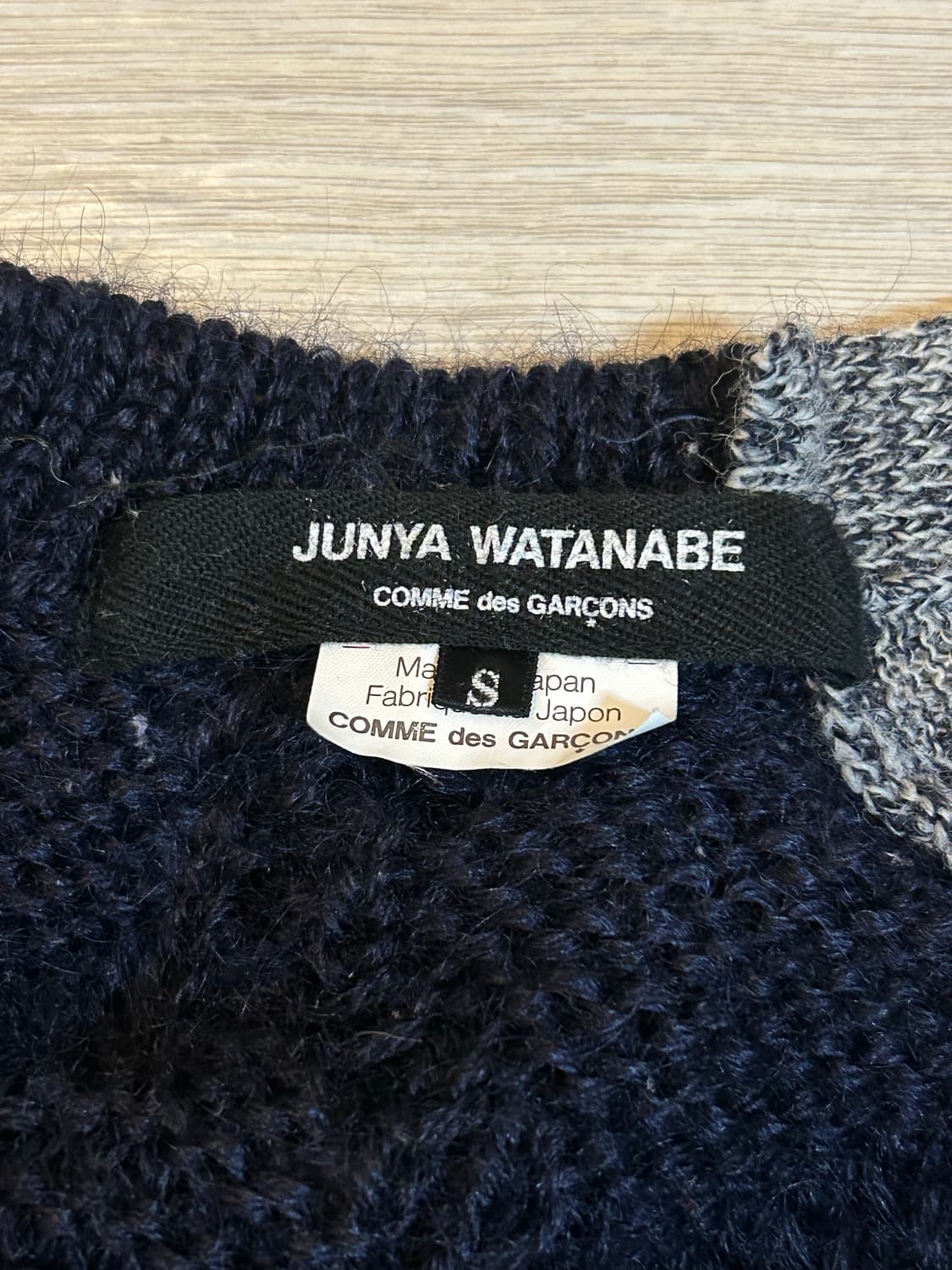 준야 와타나베&꼼데가르송 민소매 니트 상품이미지2