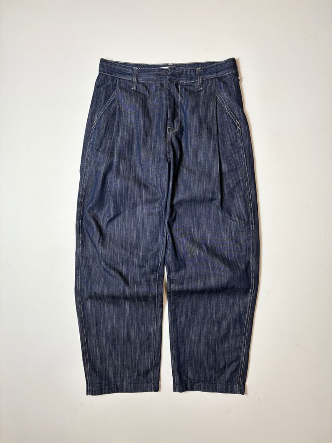 플랙 23SS 핀턱 워시드 데님 팬츠 PN9345 상품이미지1