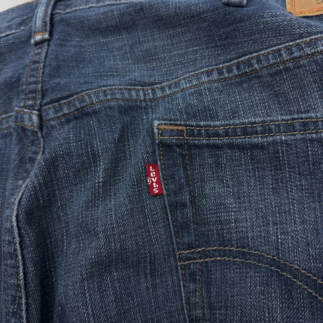 리바이스 569 새깅 워싱 스케이터 와이드 데님팬츠 상품이미지7