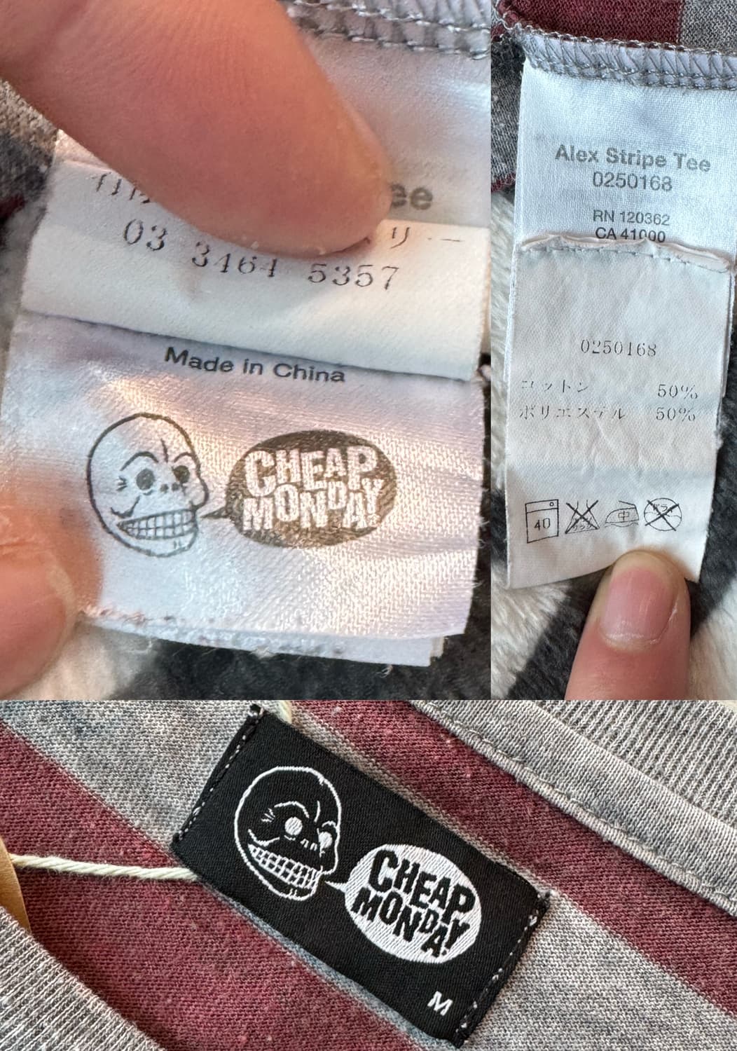 치프먼데이 보더 반팔 티셔츠 상품이미지4