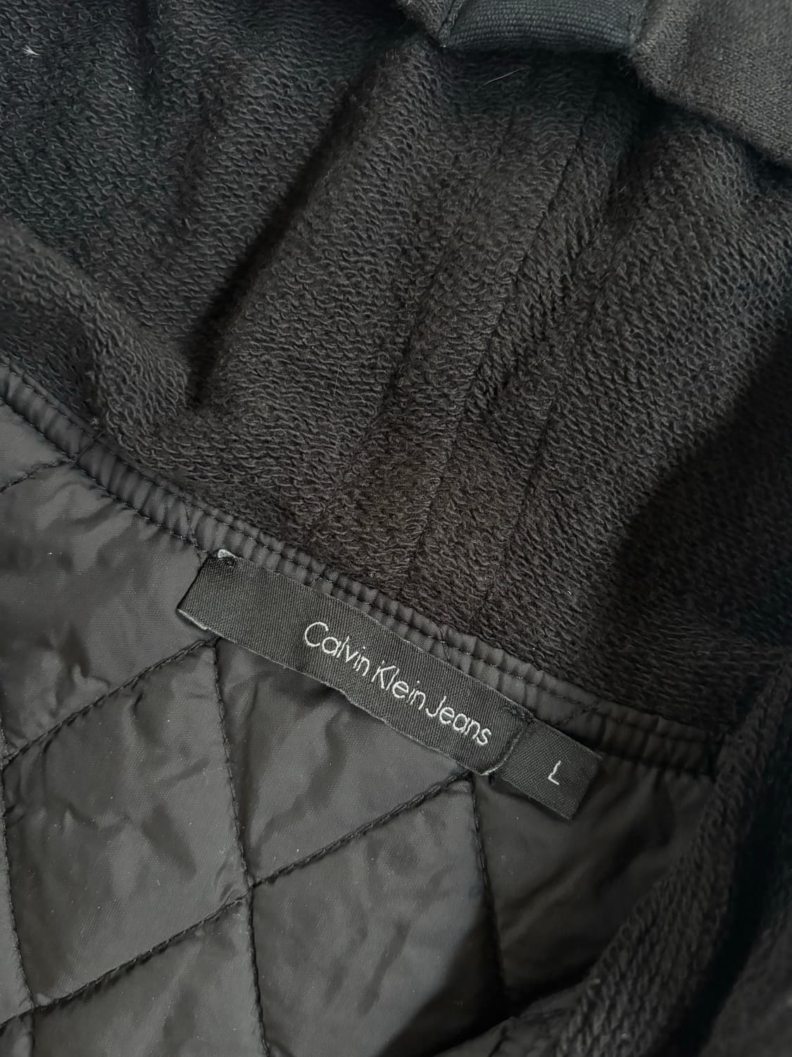 캘빈클라인 패딩 니트집업 상품이미지4
