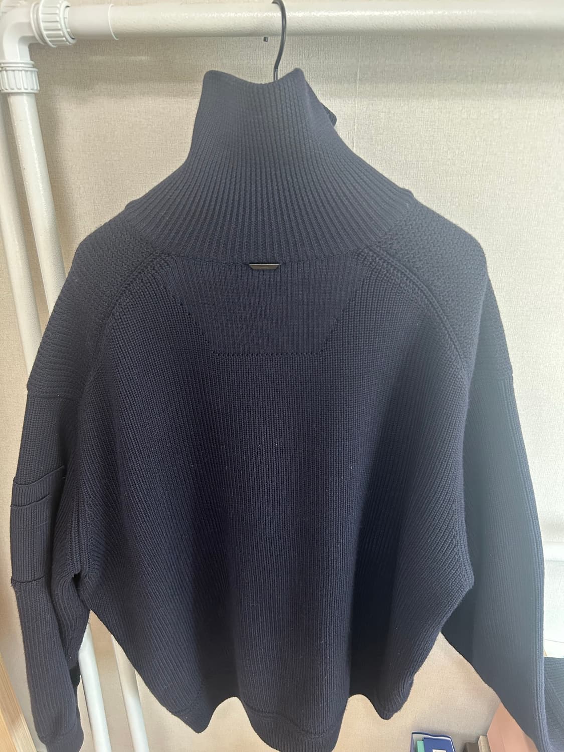 25FW 준지 하프집업니트 네이비(L) 상품이미지3