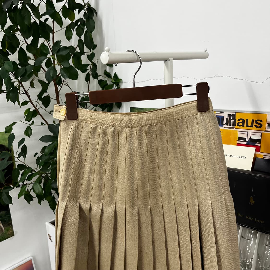 버버리 노바체크 플리츠 스커트 38 상품이미지2