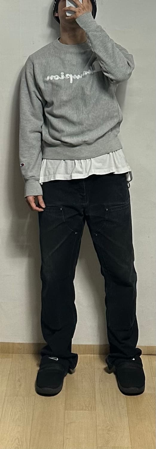 챔피온 리버스위브 빅로고 맨투맨 상품이미지5