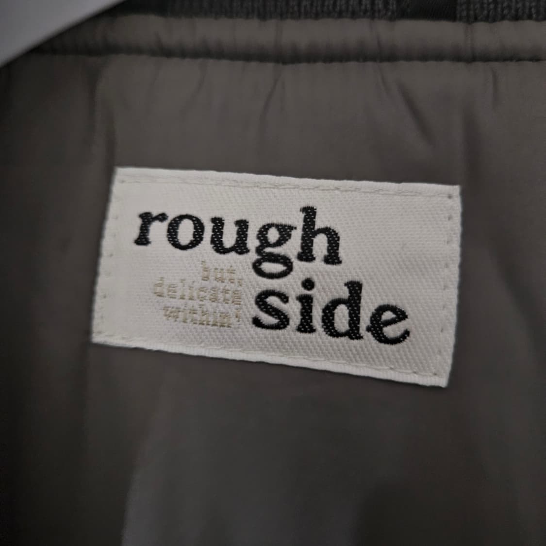 러프사이드 ma-1 애쉬블랙 3사이즈 상품이미지5