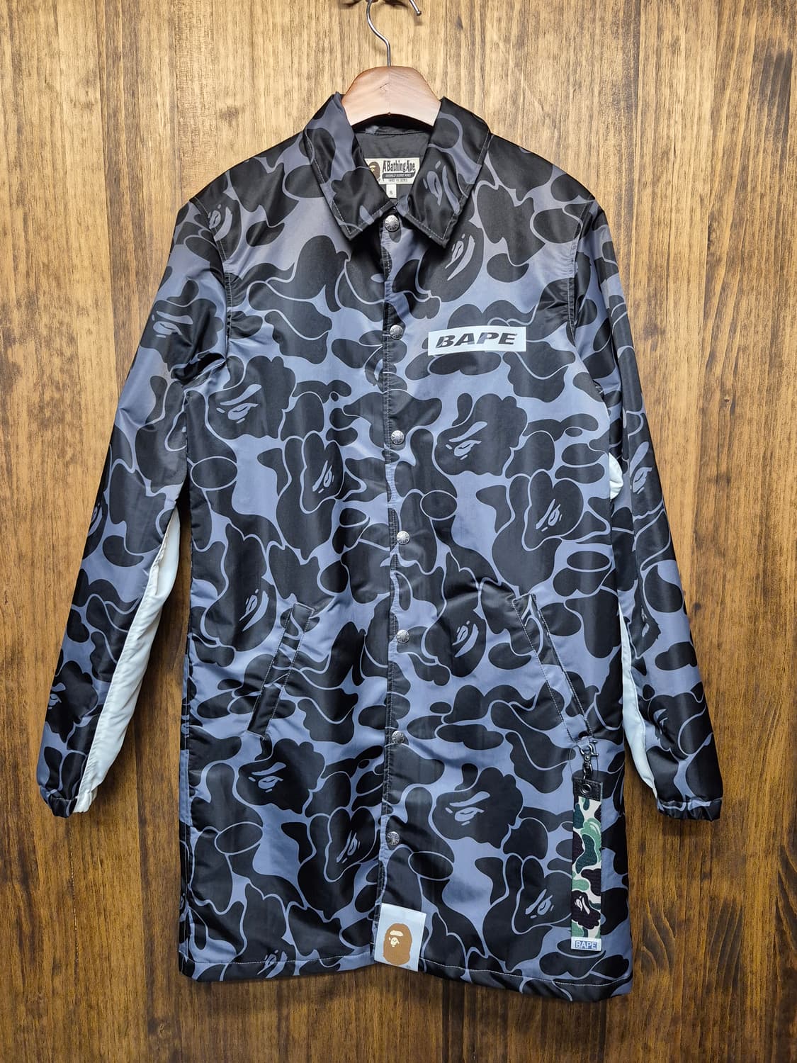 BAPE CAMO BUTTON COAT 상품이미지3
