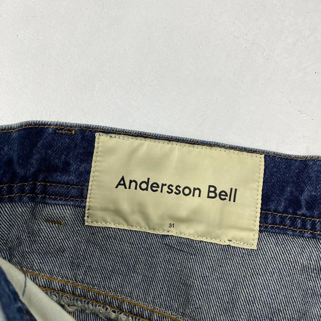 앤더슨벨 빈티지 워시드 부츠컷 데님 진 (31) 상품이미지8