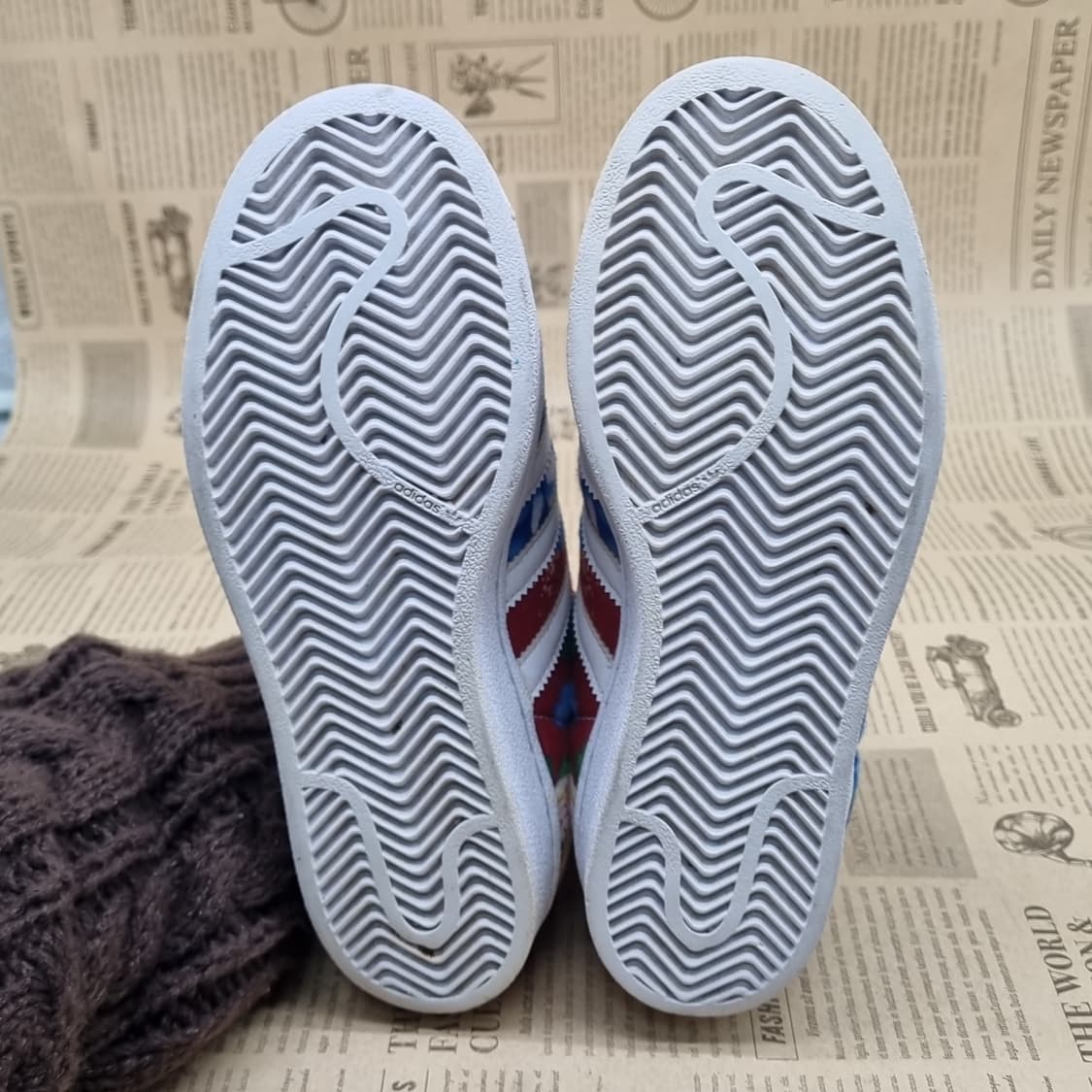 아디다스 슈퍼스타 플라워 여성스니커즈230 상품이미지3