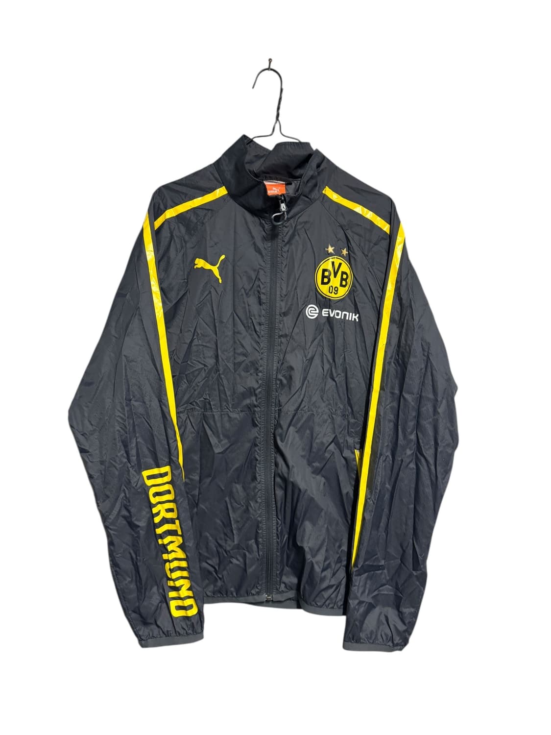 푸마 도르트문트 바람막이 블랙/옐로우 m 상품이미지1
