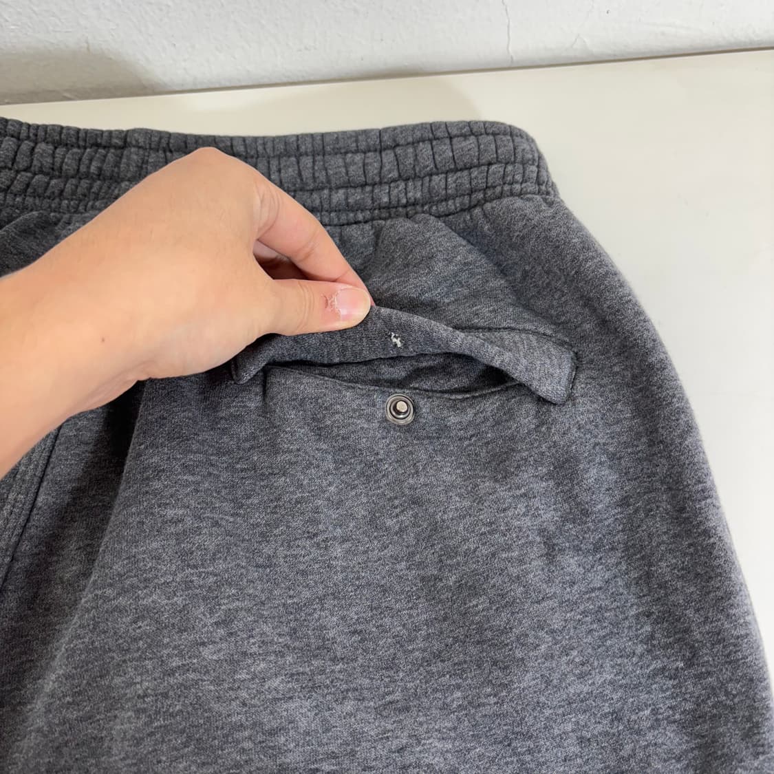 M 나이키 진그레이 스우시 레귤러핏 면 트레이닝팬츠 상품이미지4