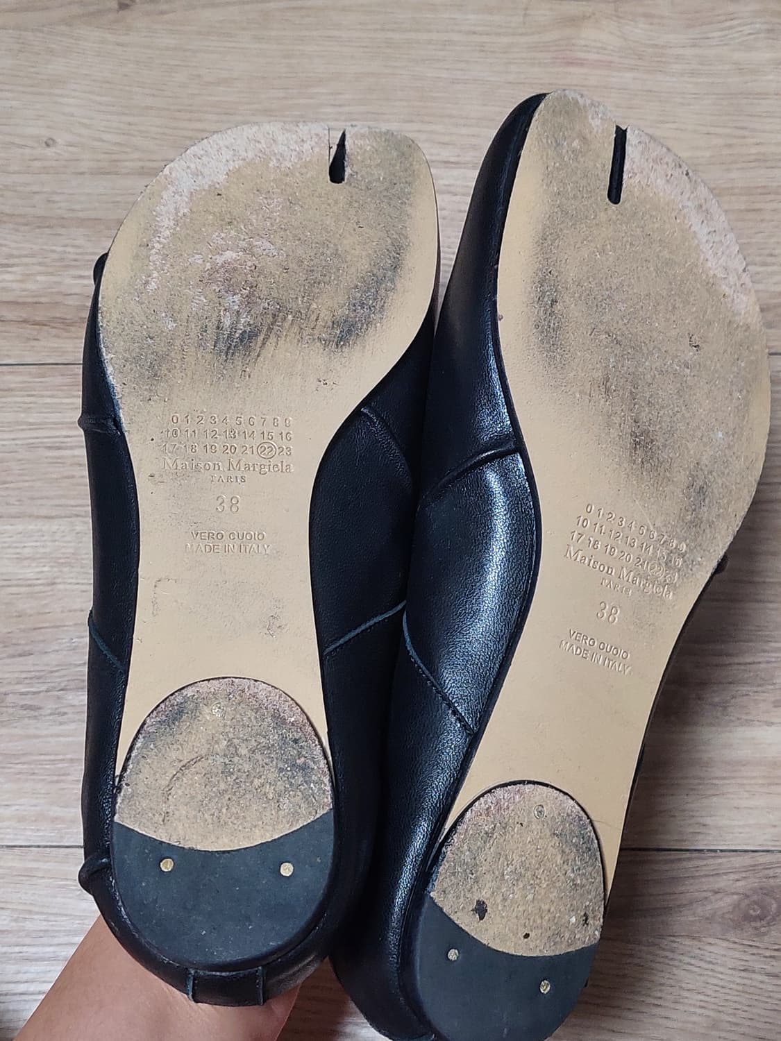 메종 마르지엘라 타비 발레리나 (블랙 / 240 사이즈) 상품이미지3