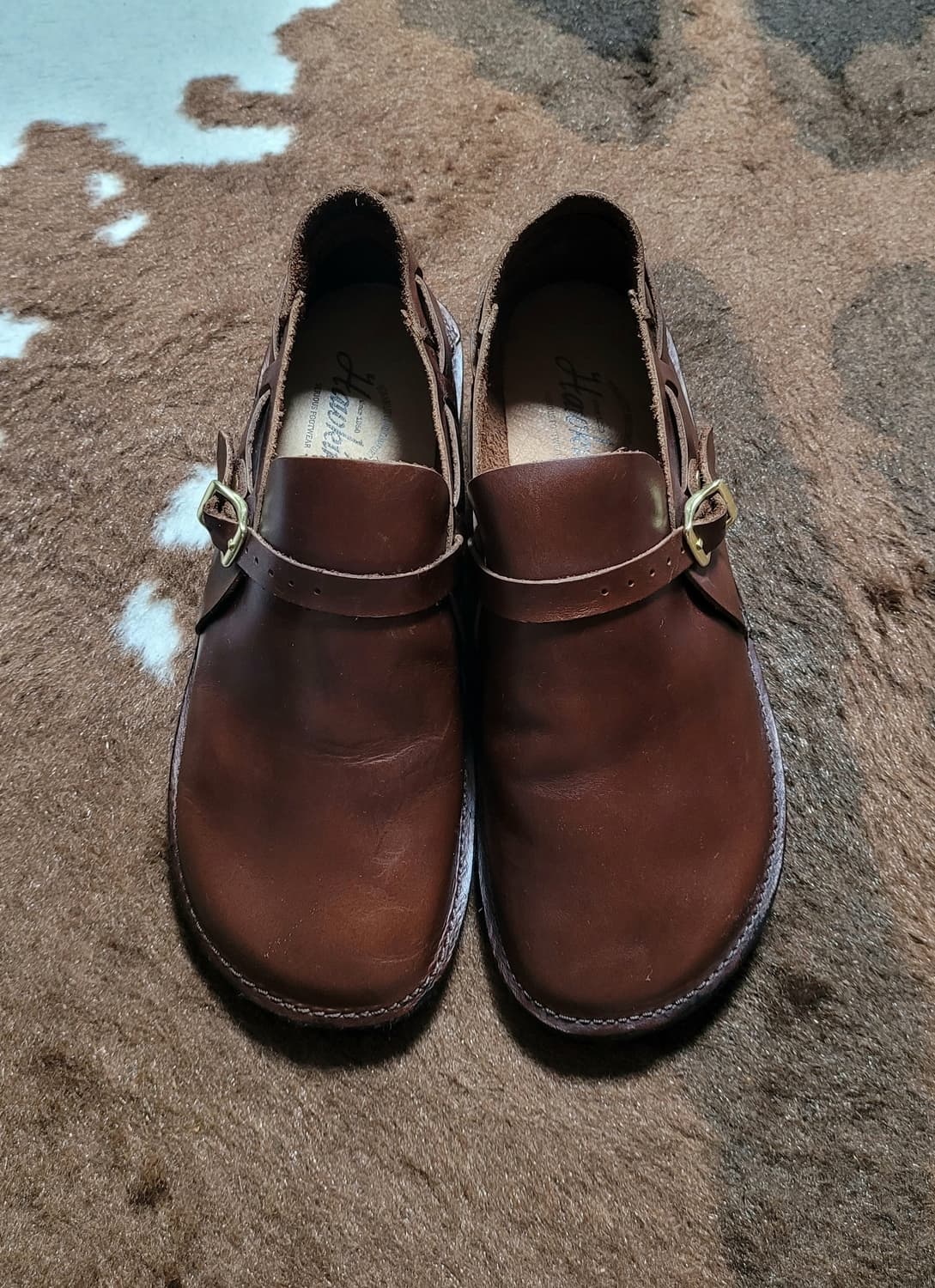 호킨스 남성용 스트랩 더비 슈즈(US 9) 상품이미지3