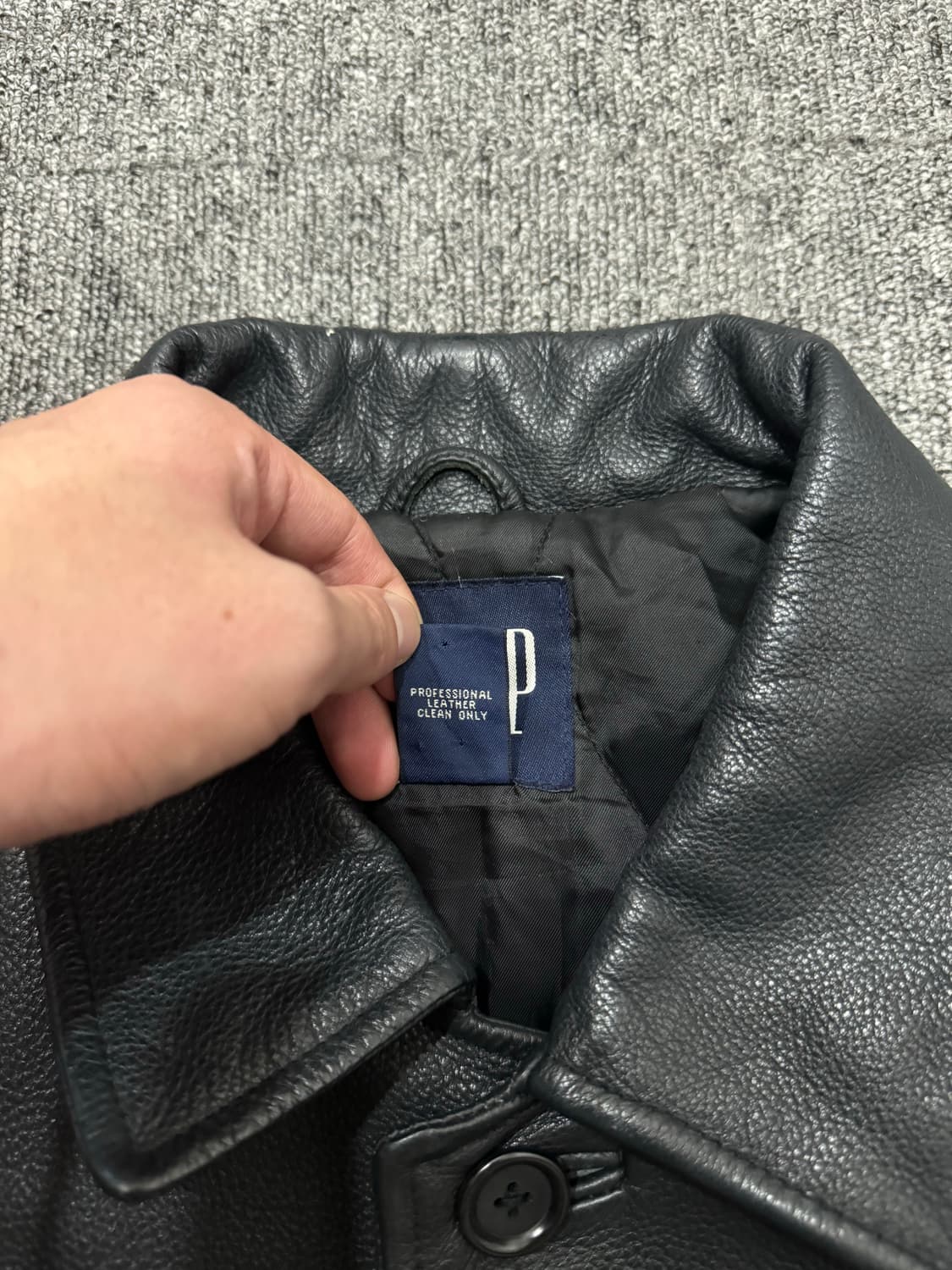 90s 올드 빈티지 갭 카우하이드 레더 카코트 L 와코마리아 st 상품이미지7