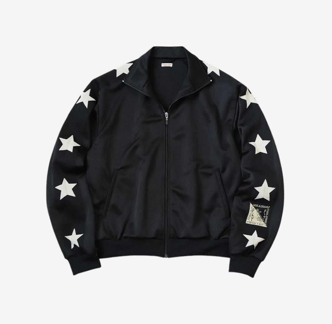 캐피탈 스무스 저지 스턴트맨 & 우먼 트랙 자켓 블랙 상품이미지1