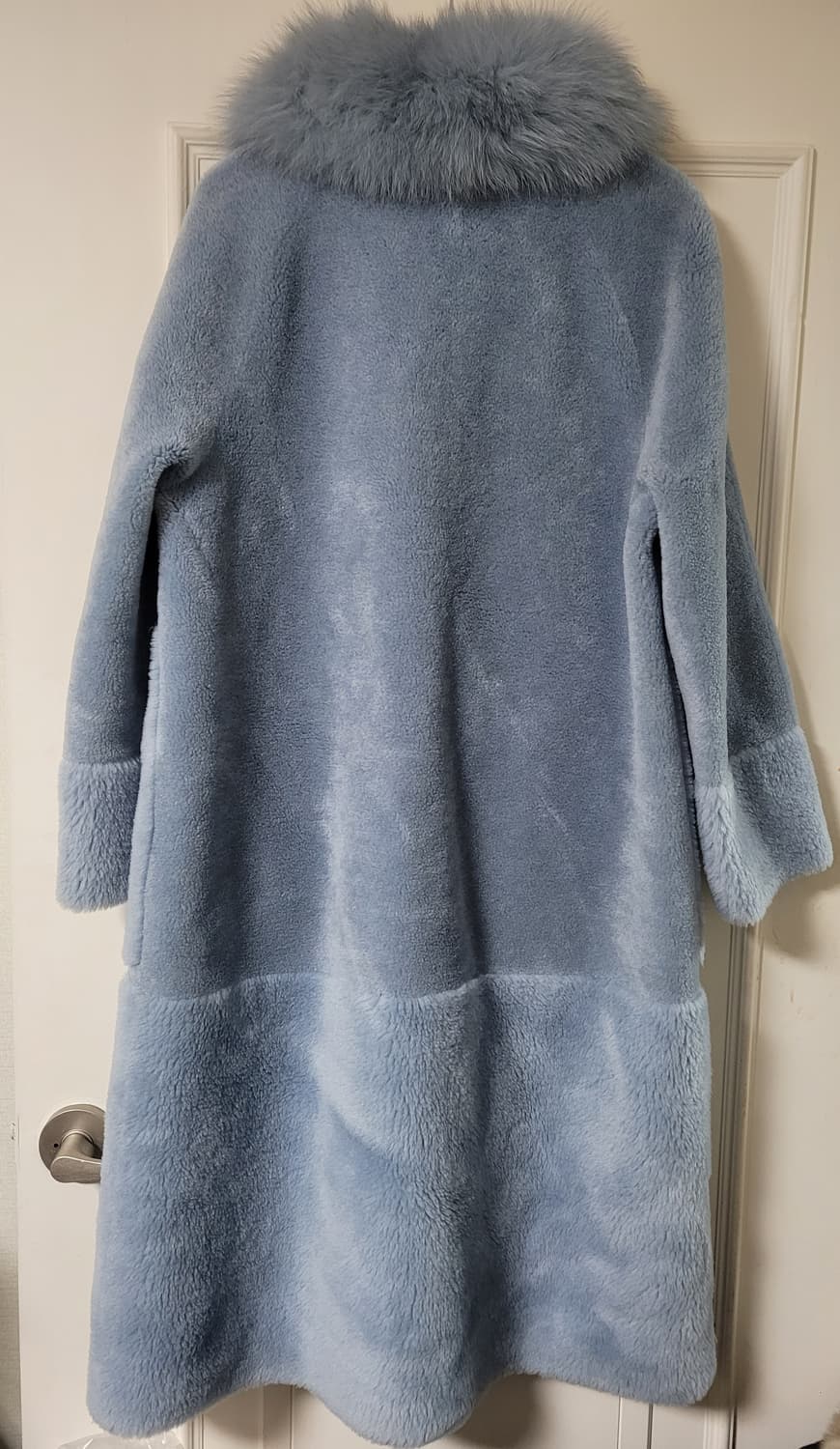 칼라거펠트 사가퍼스 양모 롱 무스탕 상품이미지2