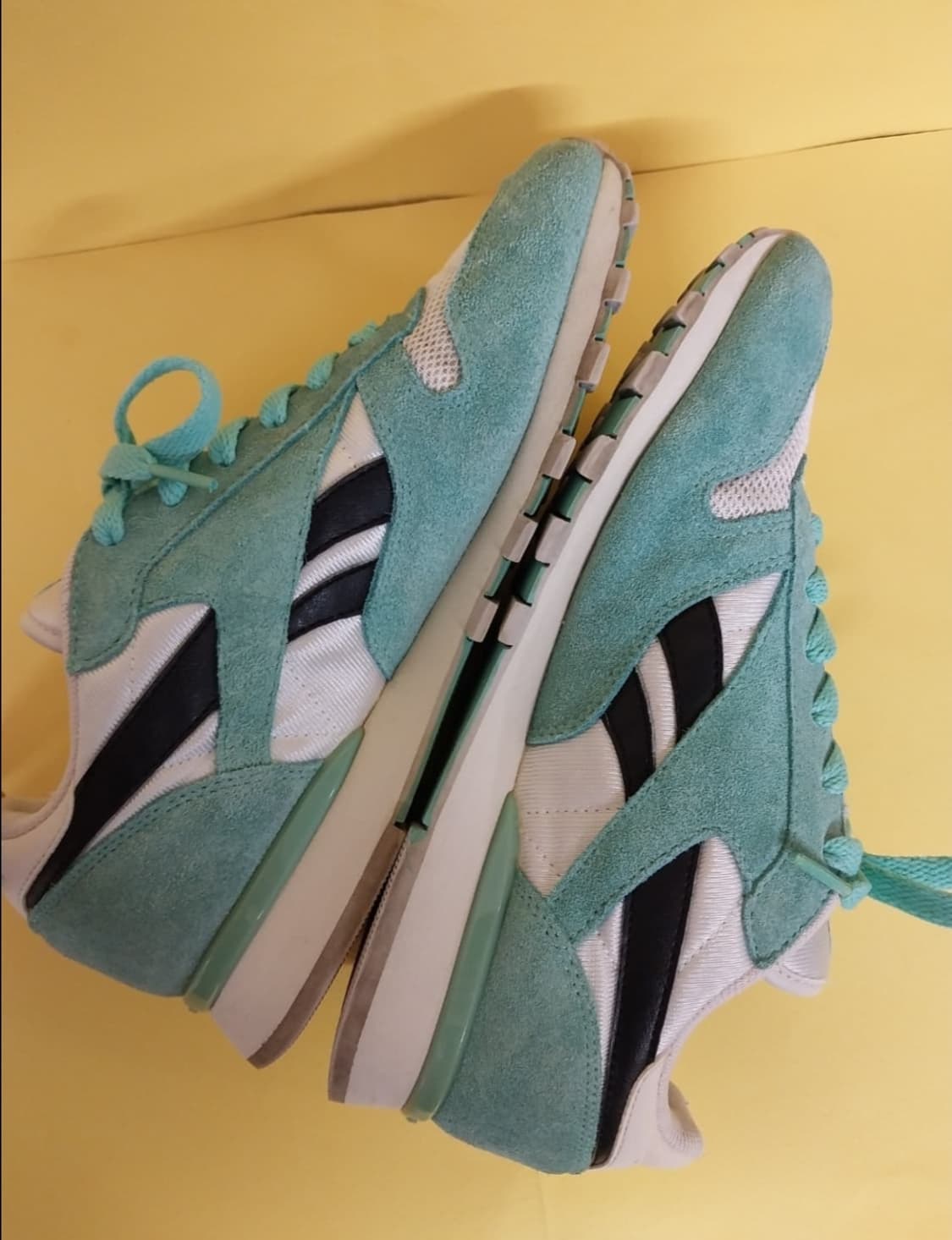 여성 리복 클래식 레더 클립 민트 운동화 (245) 상품이미지7