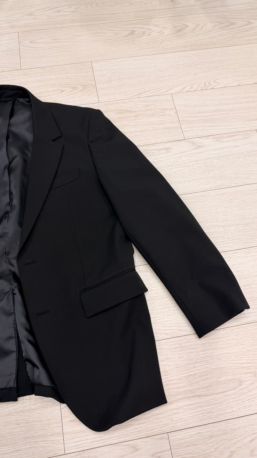 무신사 스탠다드 릴렉스드 베이식 블레이저 [블랙] 상품이미지4