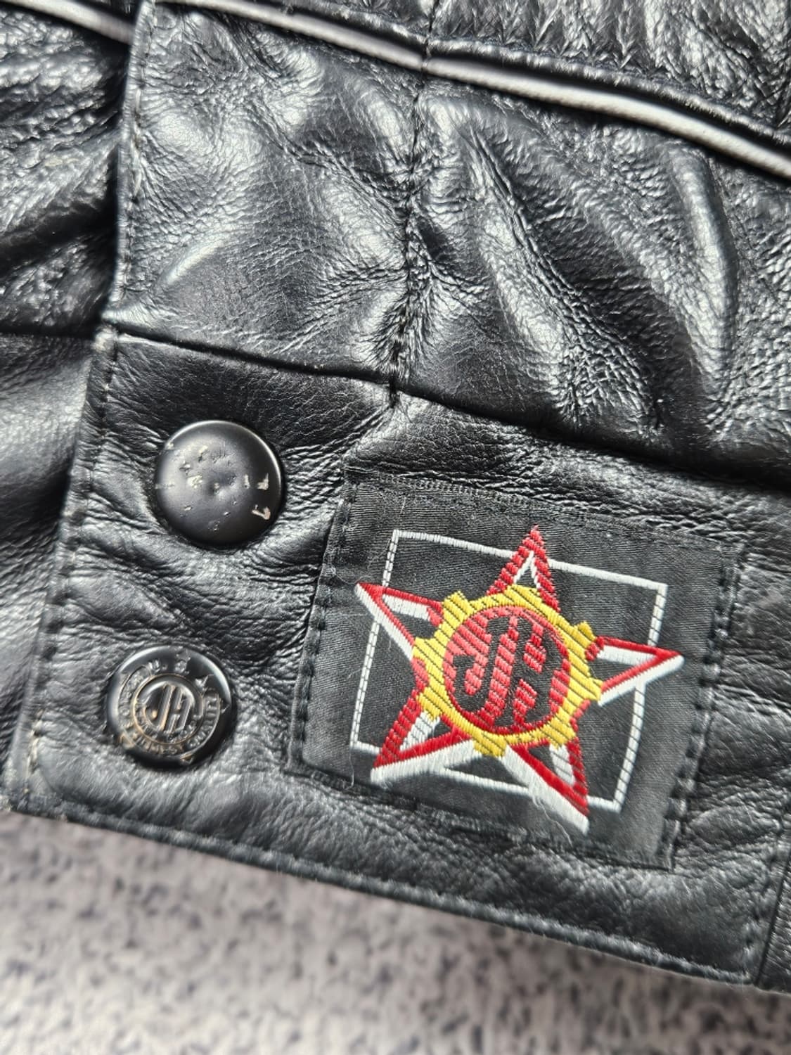 제프해밀턴 나스카 맷 켄세스 스미노프 가죽자켓 ( XL ) / 8066 상품이미지6