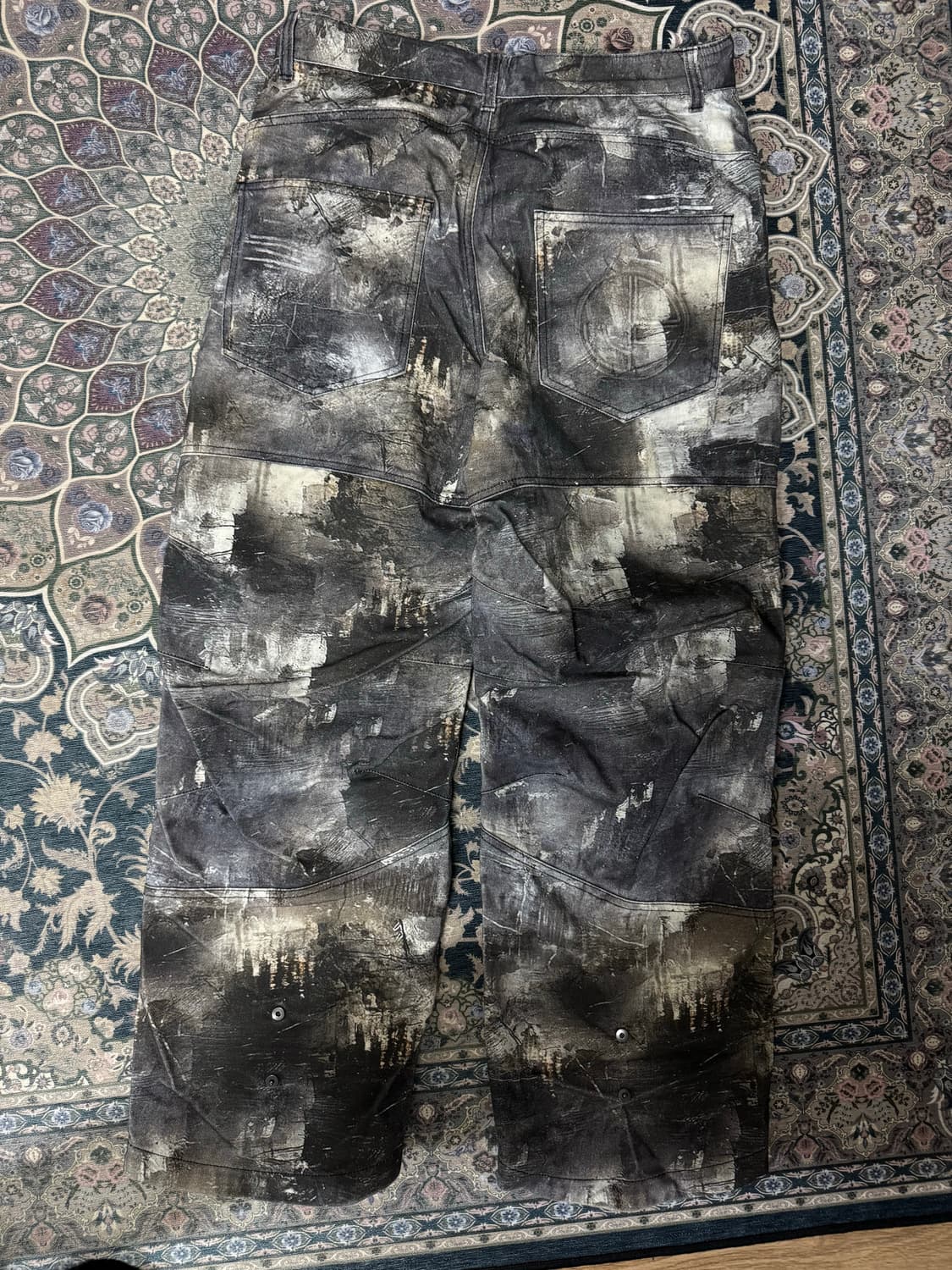 아이돈워너셀 카모 팬츠 (2) 상품이미지3