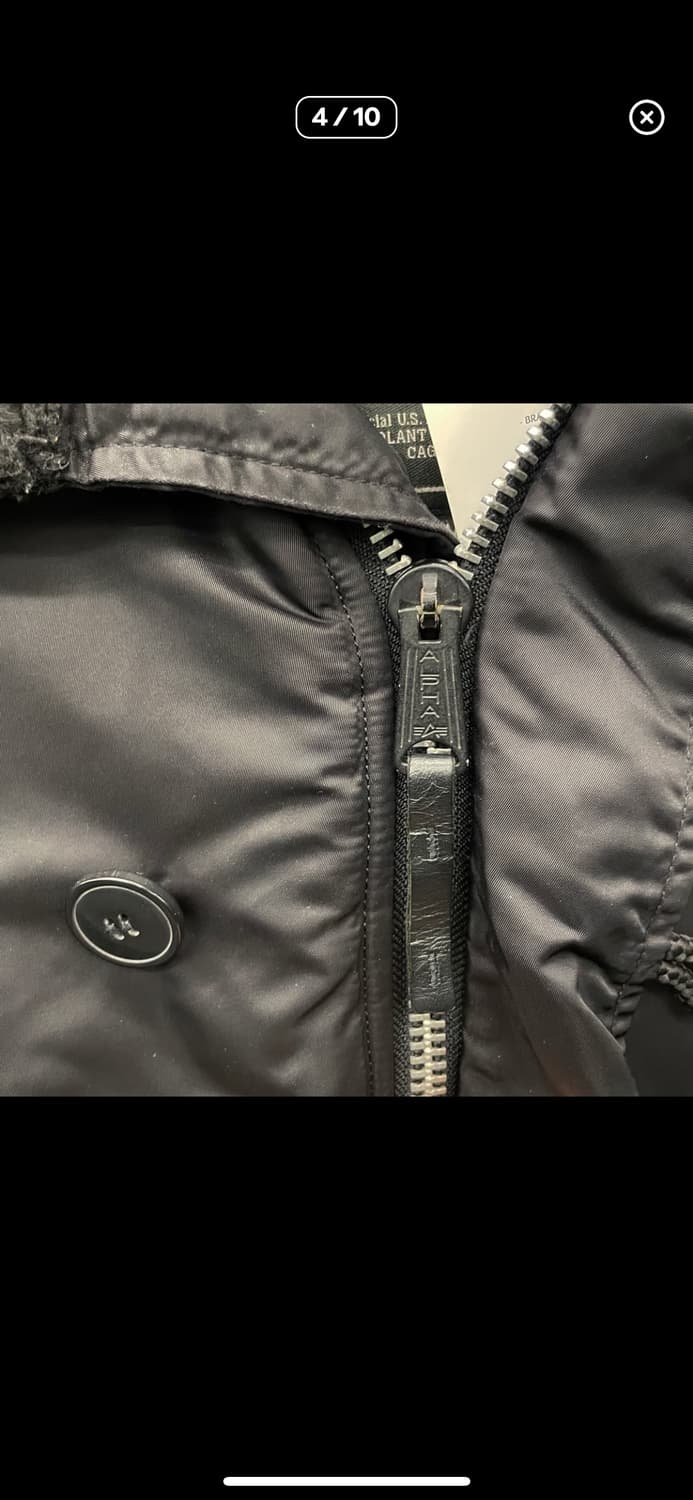 알파 인더스트리 N3B 퍼 후드야상자켓 밀리터리 오리지널 상품이미지4