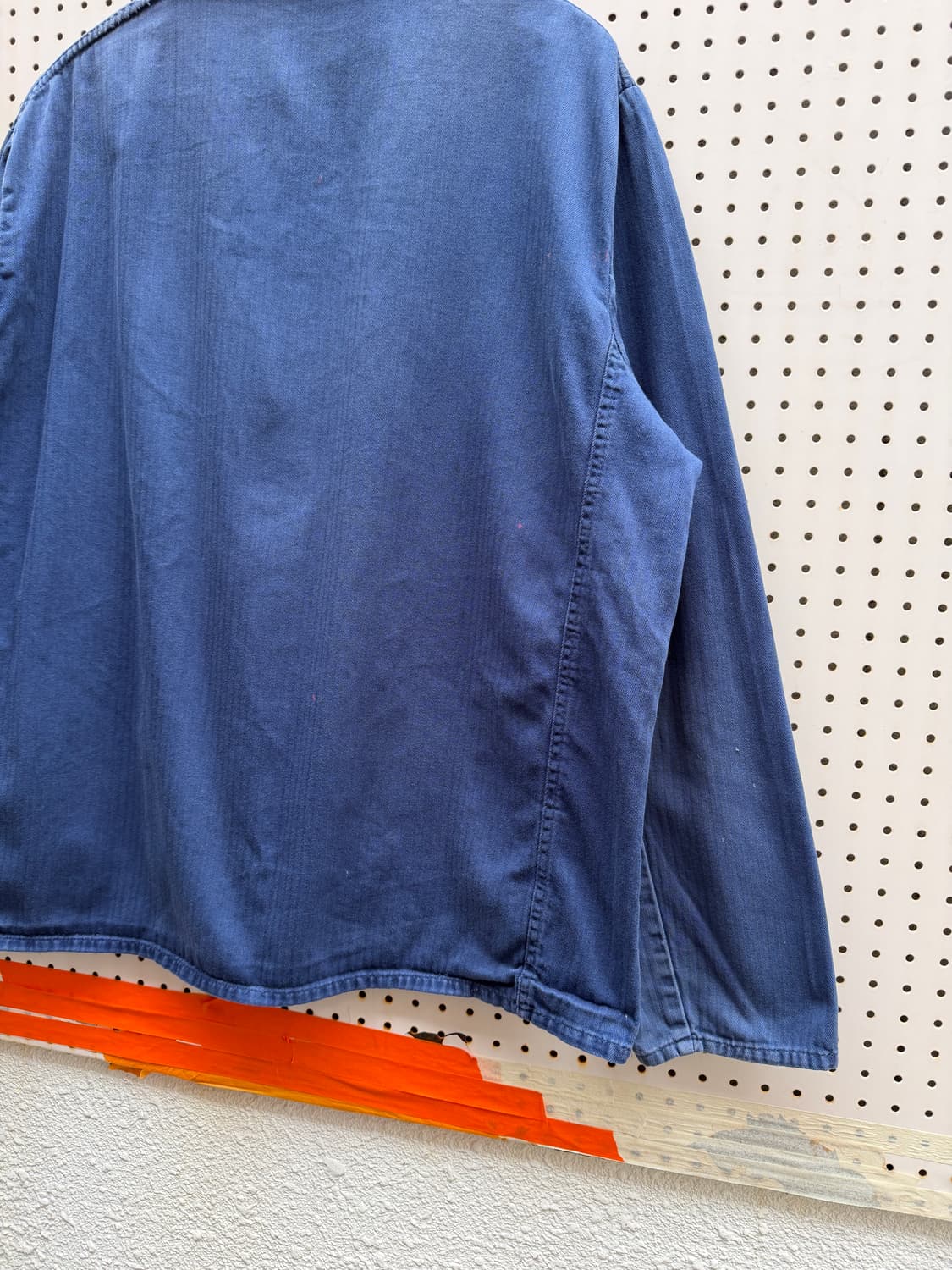 OLD VINTAGE FADED HBT FRENCH 헤링본프렌치워크자켓 상품이미지10