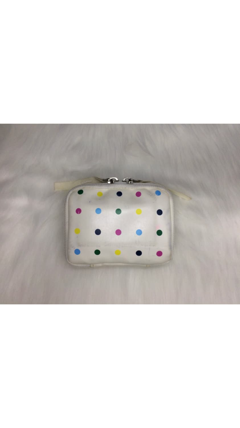 porter 화이트 컬러풀 도트 땡땡이 지갑 상품이미지8