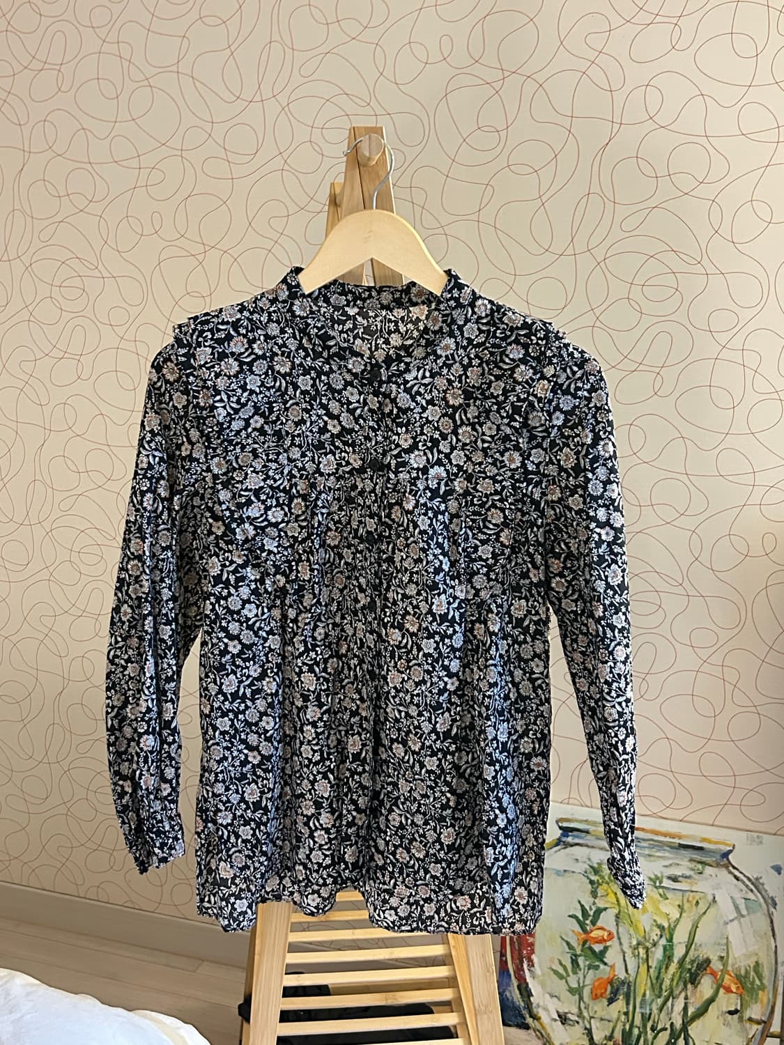 더 엣지(the ATG) 모리걸 플라워 블라우스 상품이미지1