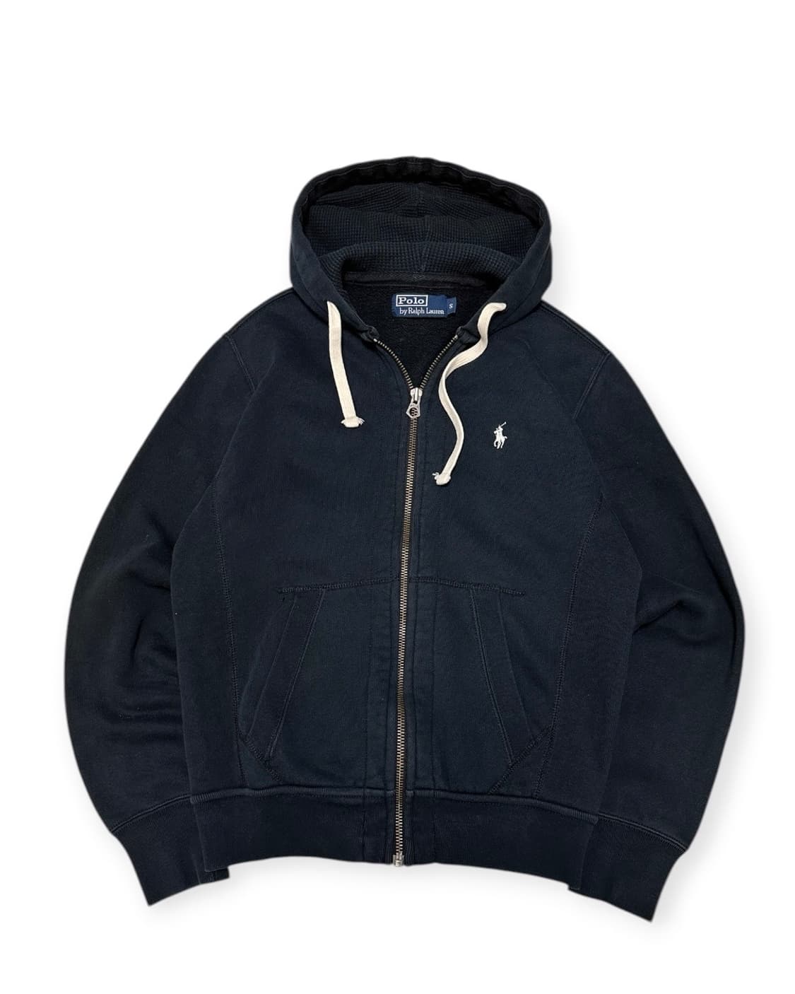 폴로 랄프로렌 써멀 네이비 후드집업 상품이미지1