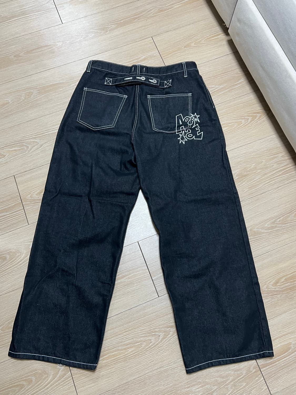 RIGID JEANS [BLACK] 상품이미지3