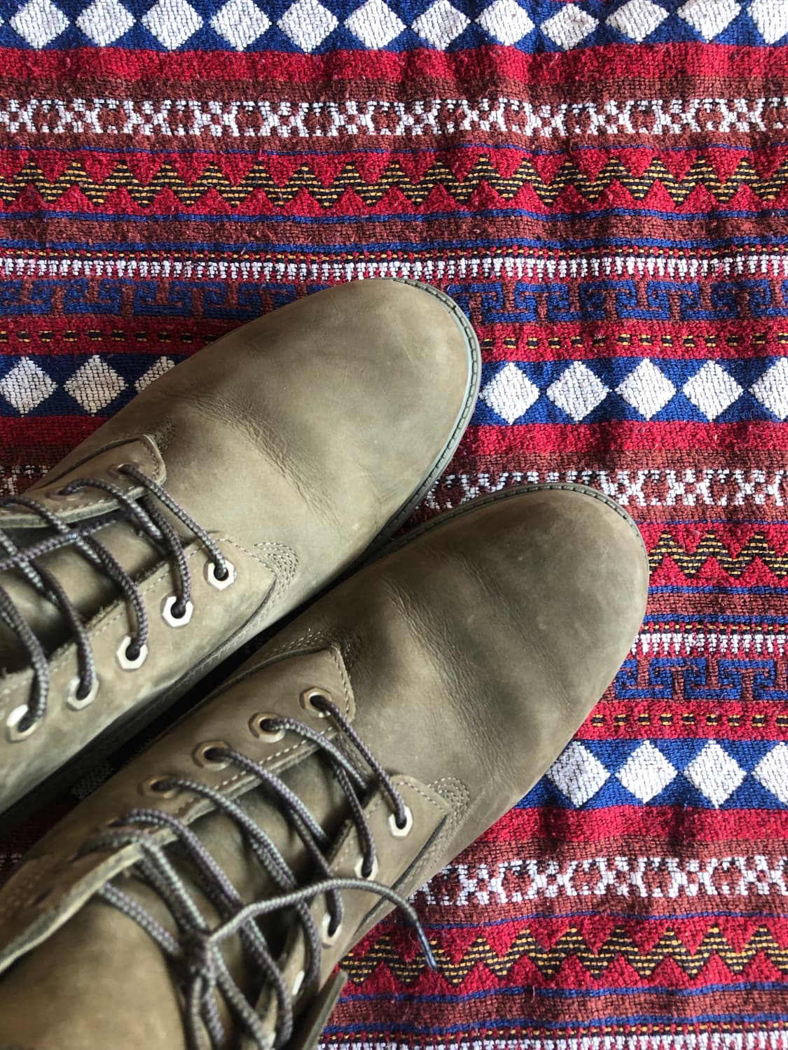 팀버랜드 6인치 올리브 카모 부츠 280 상품이미지5