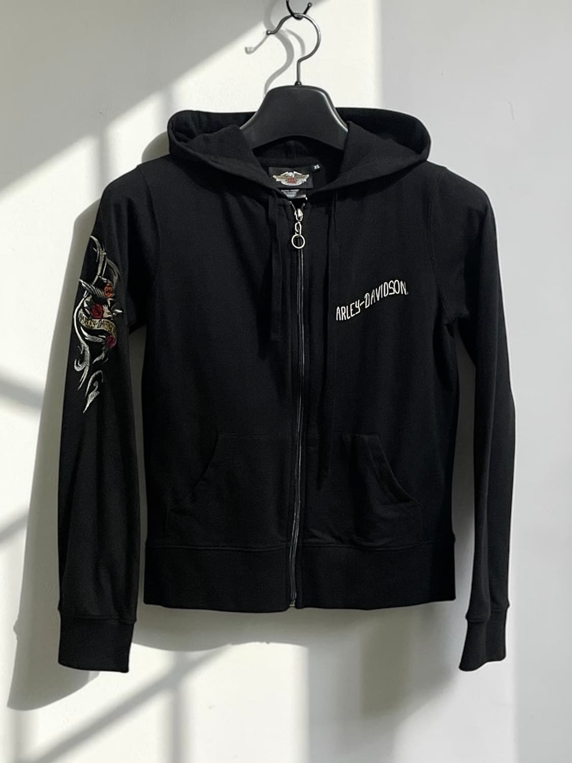 할리 데이비슨 풀집 후드 집업 상품이미지1