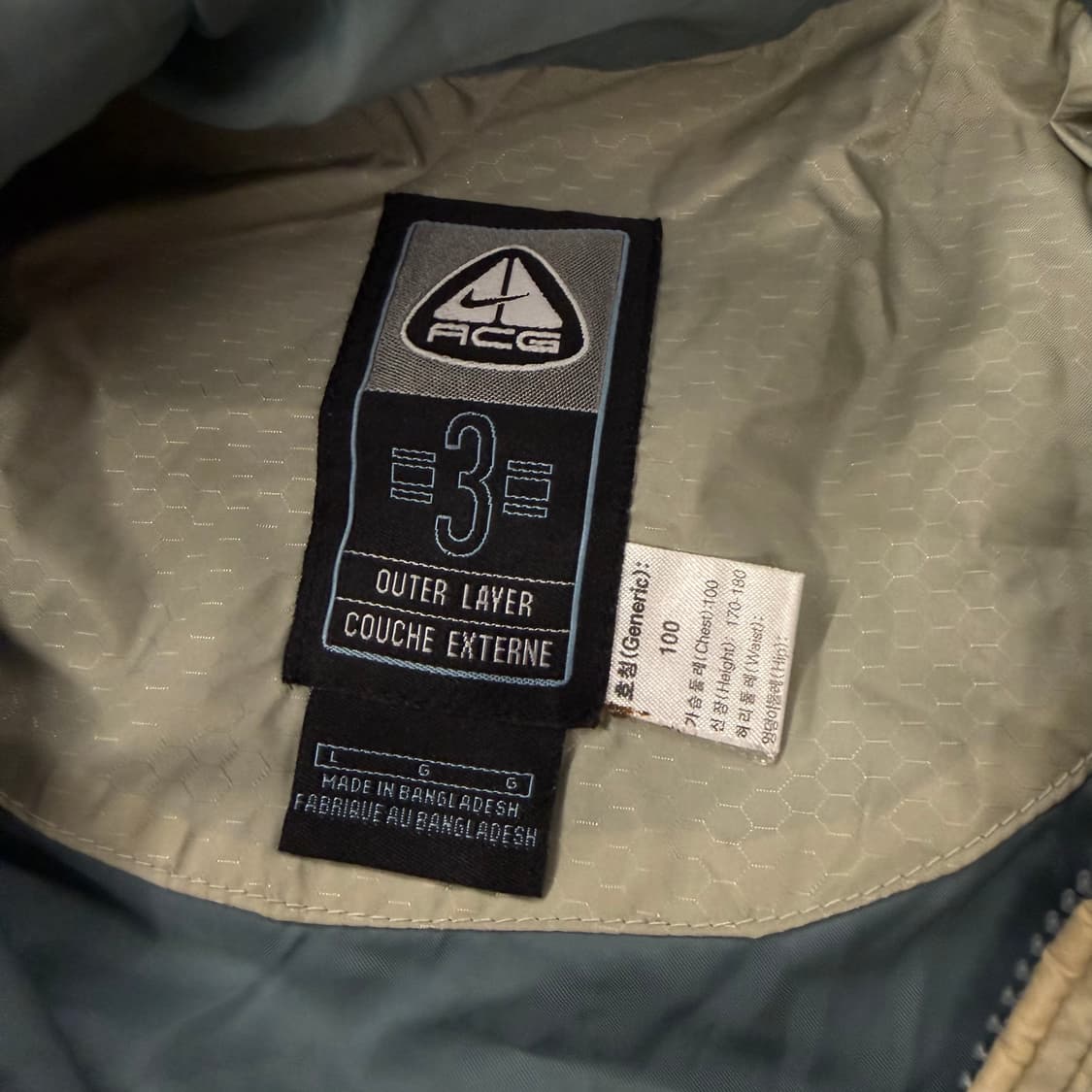 [ 정품/100 ] 나이키 ACG 우븐 바람막이 자켓 상품이미지5