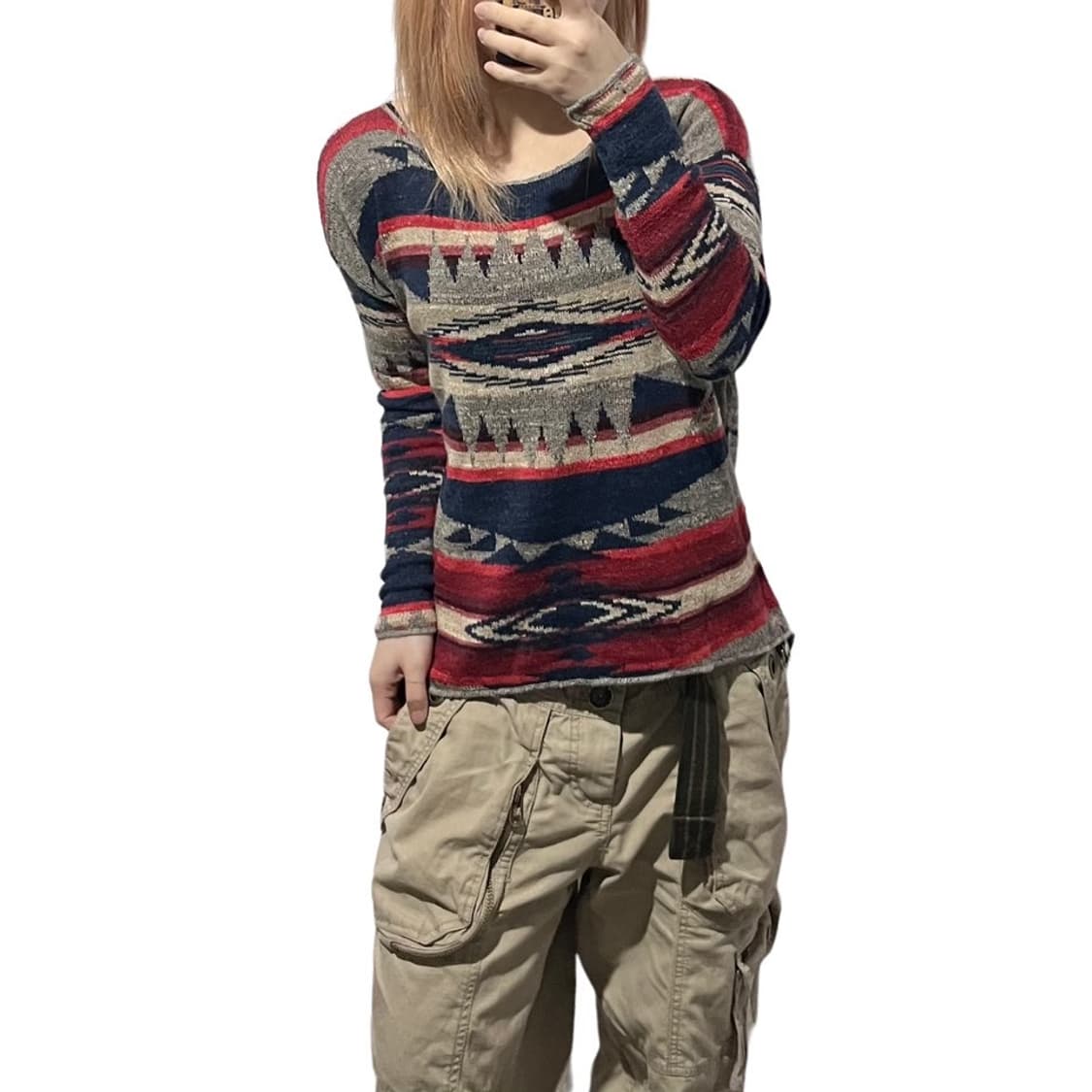 데님앤서플라이 랄프로렌 나바호 패턴 니트 상품이미지1