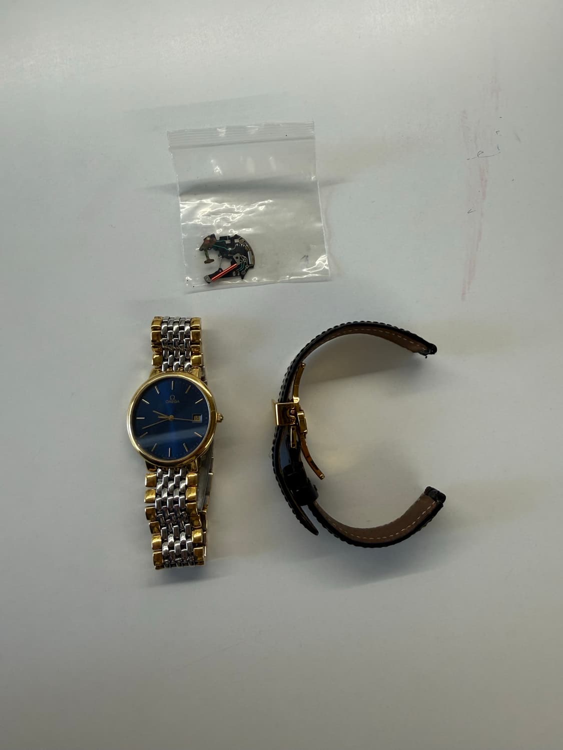 오메가 드빌 남성 시계 커스텀 청판 상품이미지1