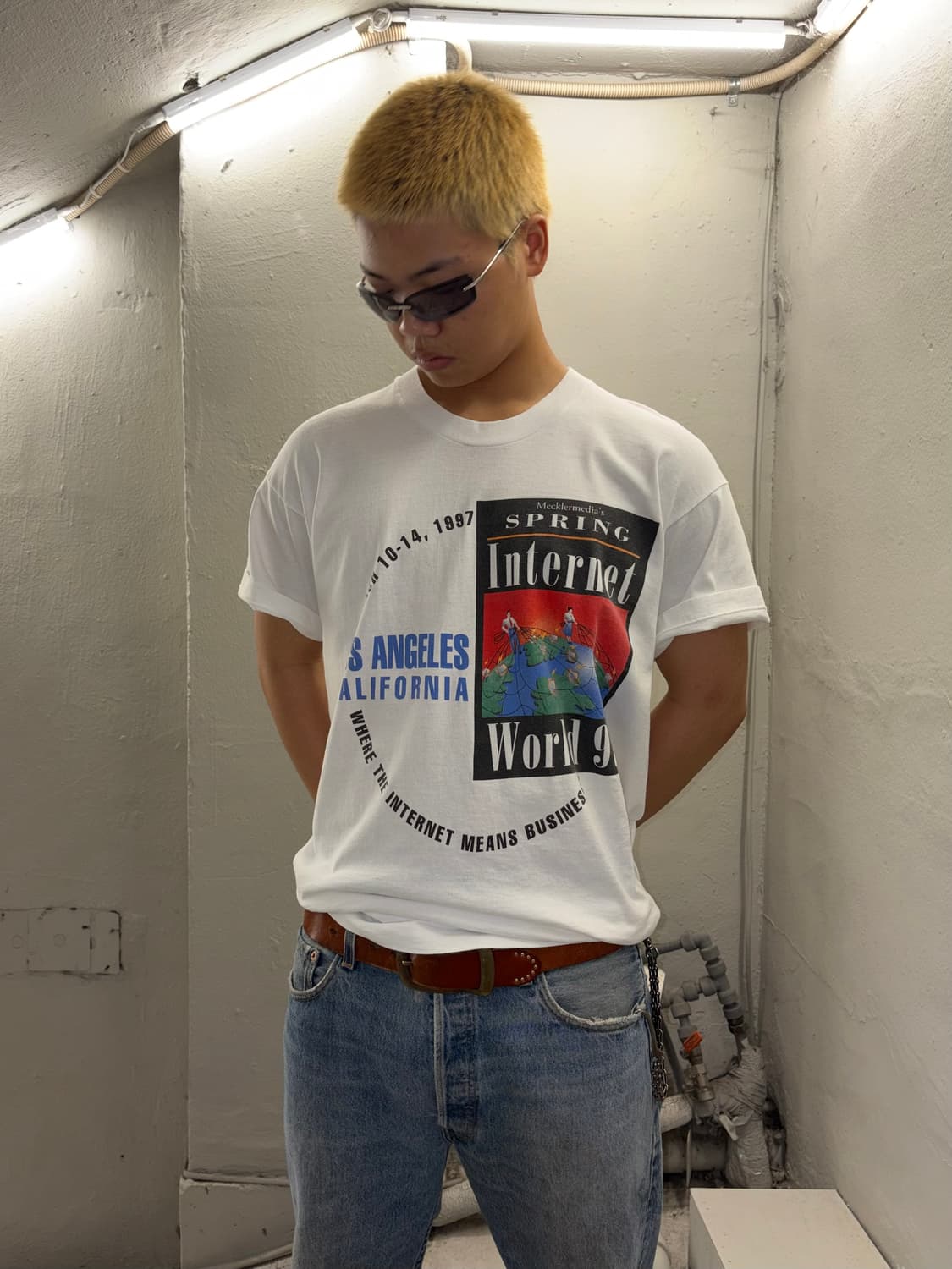 90’s Apple, Microsoft, IBM Internet T-sh 상품이미지1