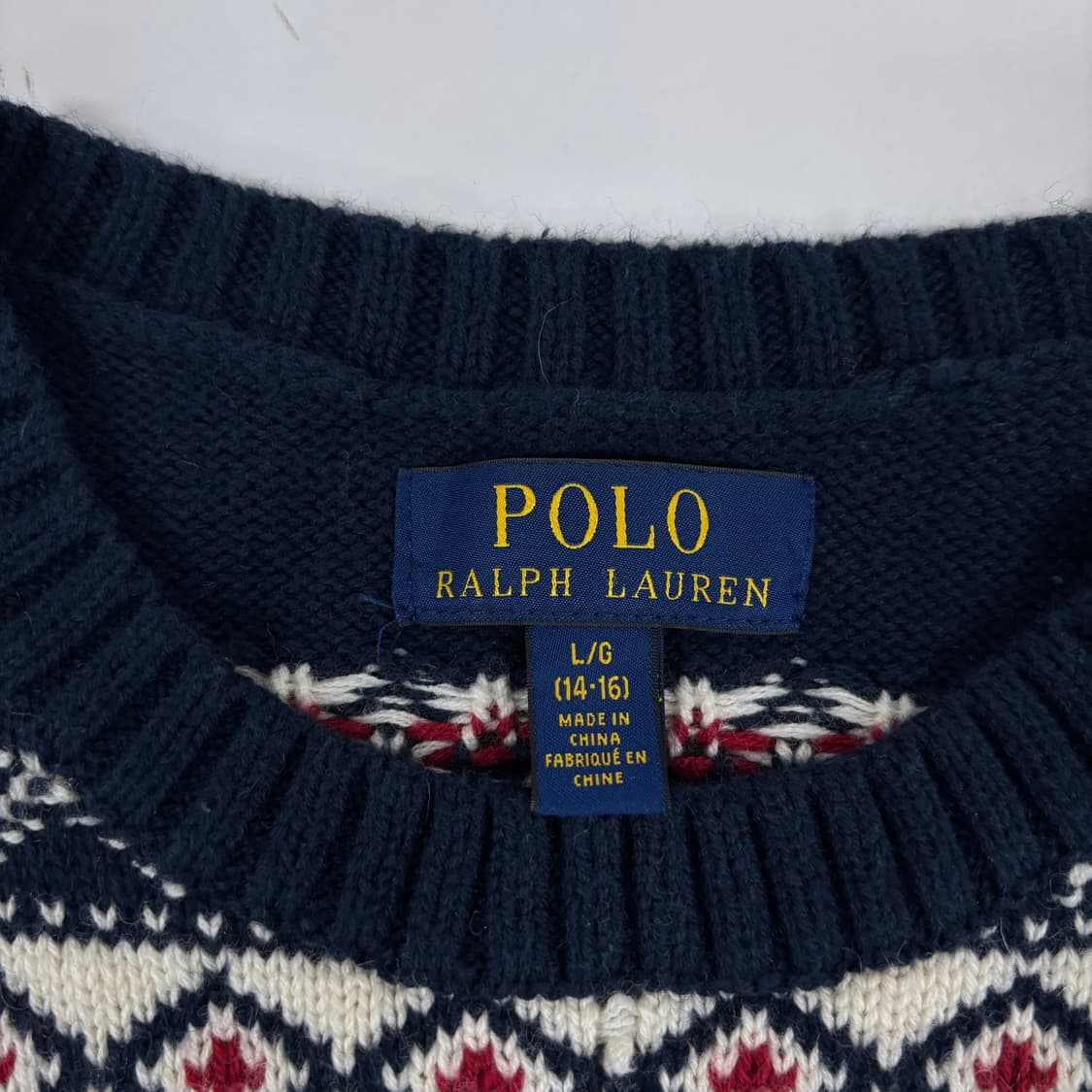 폴로 노르딕 니트  상품이미지7