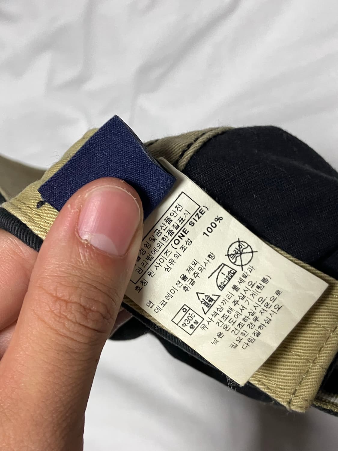 00s 빈티지 GAP 갭 볼록로고 모자 워시드 블랙 상품이미지5